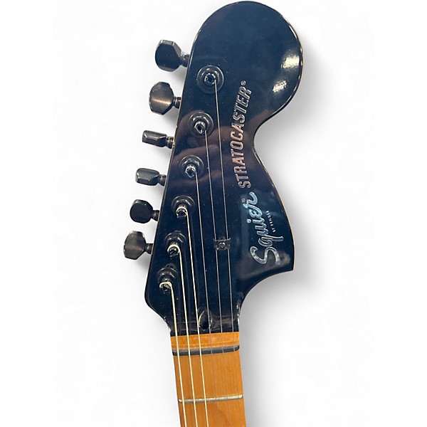 Used Squier Contemporary Stratocaster Blue Burst Solid Body Electric Guitar