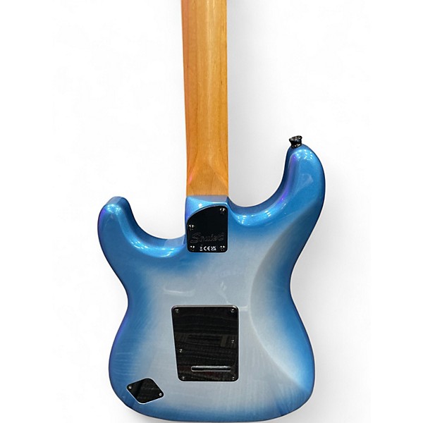 Used Squier Contemporary Stratocaster Blue Burst Solid Body Electric Guitar