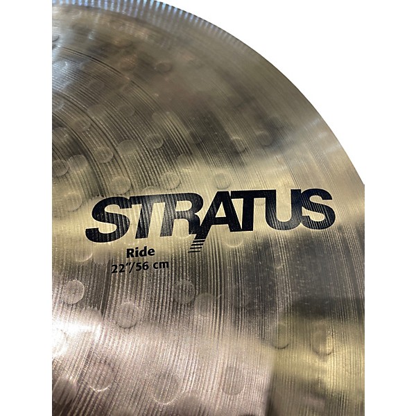 Used SABIAN 22in STRATUS RIDE 22" Cymbal