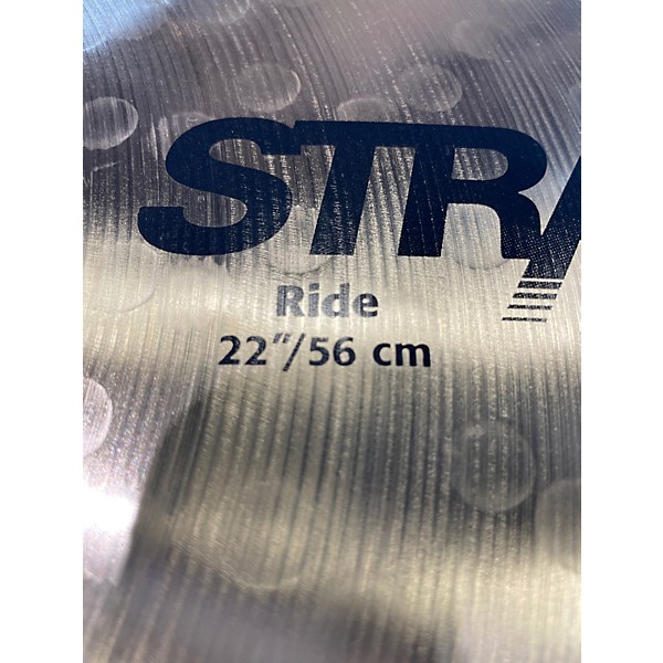 Used SABIAN 22in STRATUS RIDE 22" Cymbal