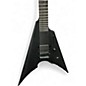 Used ESP LTD Black Metal Satin Black Solid Body Electric Guitar