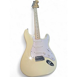 Used Squier Affinity Stratocaster Olympic White Solid Body Electric Guitar