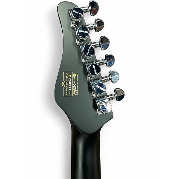 Used Schecter Guitar Research Diamond Series PT EX Gray Baritone Guitars