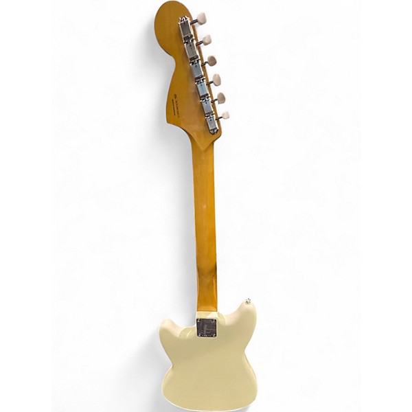 Used Fender Mustang Ventura III Olympic White Solid Body Electric Guitar