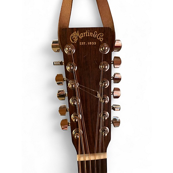 Used Martin Dx2 Natural 12 String Acoustic Guitar
