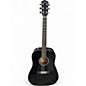 Used Fender CD60 Dreadnought Black Acoustic Guitar thumbnail