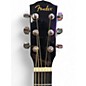 Used Fender CD60 Dreadnought Black Acoustic Guitar