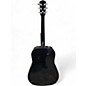 Used Fender CD60 Dreadnought Black Acoustic Guitar