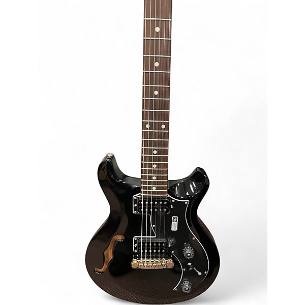 Used PRS S2 Mira Black Solid Body Electric Guitar