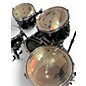 Used Yamaha 4 Piece Stage Custom Black Drum Kit