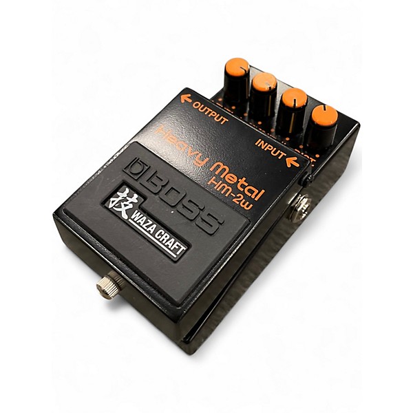 Used BOSS Waza Craft HM-2W Heavy Metal Distortion Effect Pedal