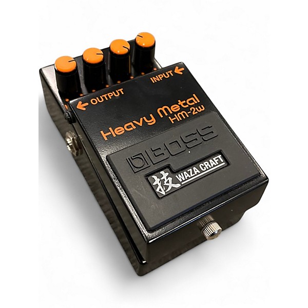 Used BOSS Waza Craft HM-2W Heavy Metal Distortion Effect Pedal
