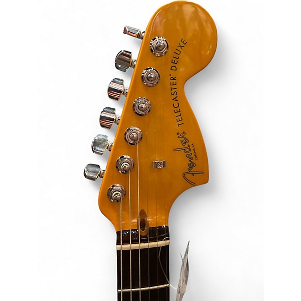 Used Fender American Professional II Telecaster Deluxe Baltic Blue Solid Body Electric Guitar