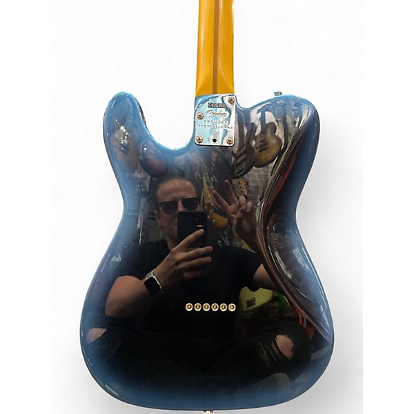 Used Fender American Professional II Telecaster Deluxe Baltic Blue Solid Body Electric Guitar