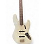 Used Modern Vintage JV466 Olympic White Electric Bass Guitar