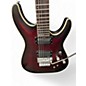 Used Schecter Guitar Research C1 Floyd Rose Platinum Red Solid Body Electric Guitar