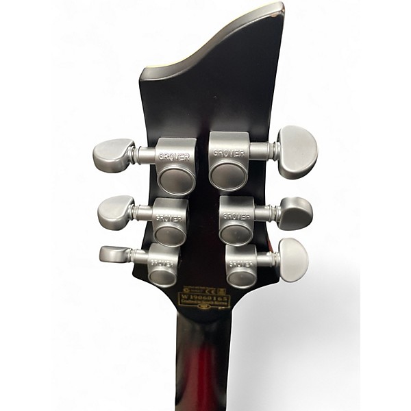 Used Schecter Guitar Research C1 Floyd Rose Platinum Red Solid Body Electric Guitar