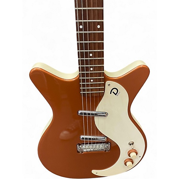 Used Danelectro Stock '59 Copper Solid Body Electric Guitar