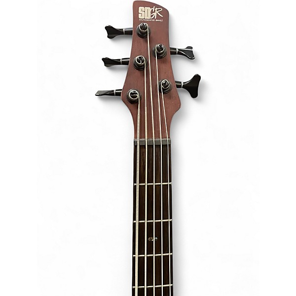 Used Ibanez SR505E Brown Electric Bass Guitar