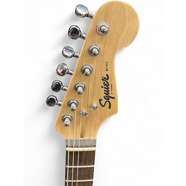 Used Squier Mini Affinity Stratocaster Shell Pink Electric Guitar