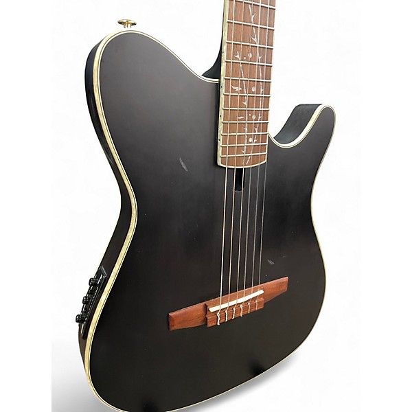 Used Ibanez TOD10N Black Classical Acoustic Guitar