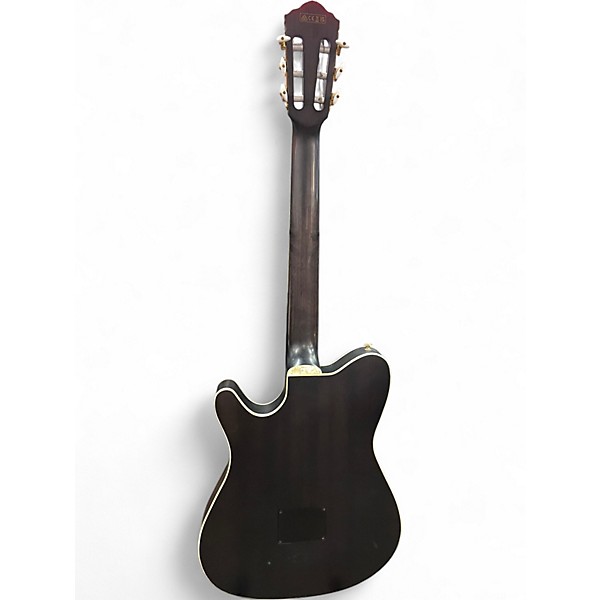 Used Ibanez TOD10N Black Classical Acoustic Guitar