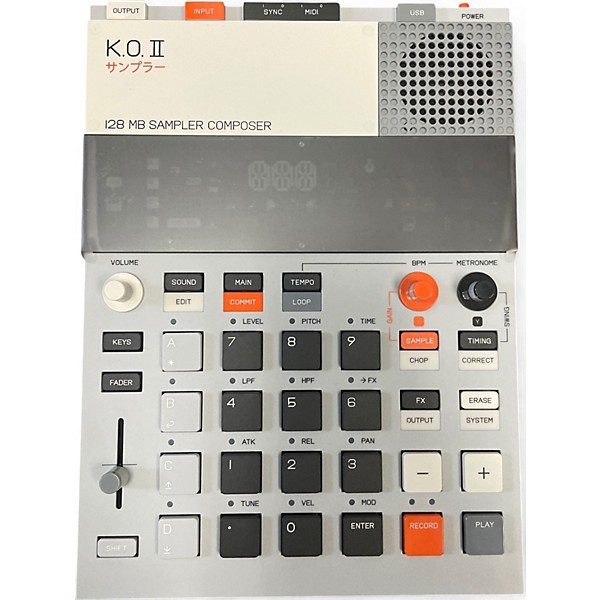 Used teenage engineering K.O. II 128 MB Production Controller