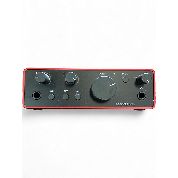 Used Focusrite Scarlett Solo Audio Interface