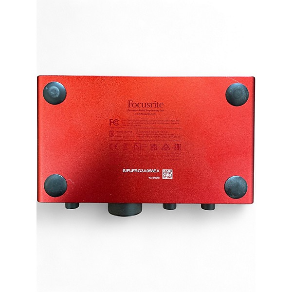 Used Focusrite Scarlett Solo Audio Interface