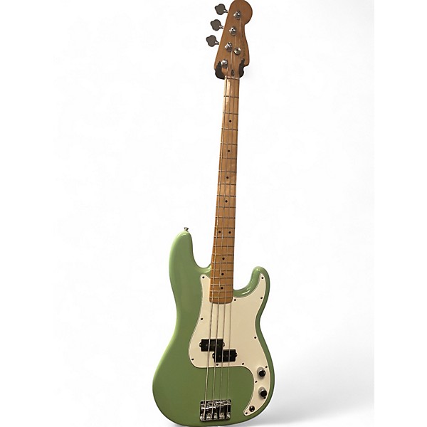 Used Fender Player II Precision Bass Green Electric Bass Guitar