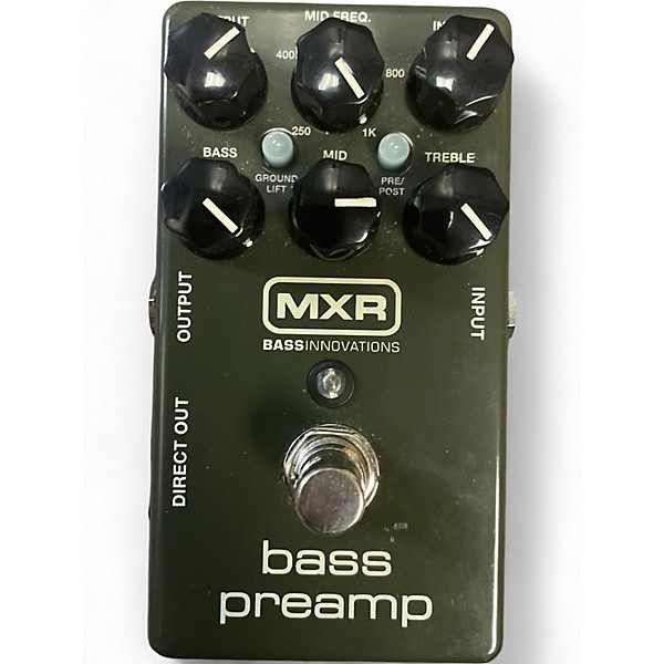 Used MXR M81 Bass Preamp Bass Effect Pedal