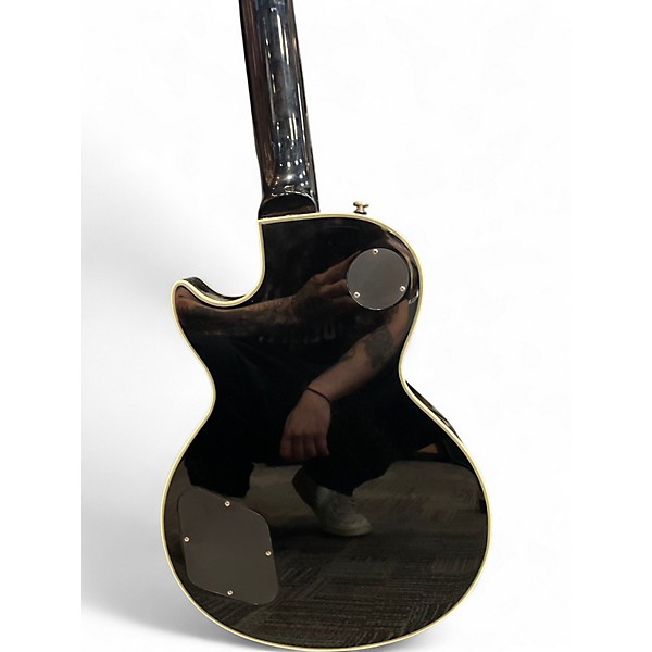 Used Epiphone Les Paul Custom Black Solid Body Electric Guitar