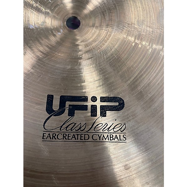Used UFIP 12in 12 IN CLASS SERIES SPLASH Cymbal