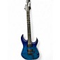Used Ibanez GIO GRG120QASP Blue Solid Body Electric Guitar thumbnail