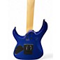 Used Ibanez GIO GRG120QASP Blue Solid Body Electric Guitar