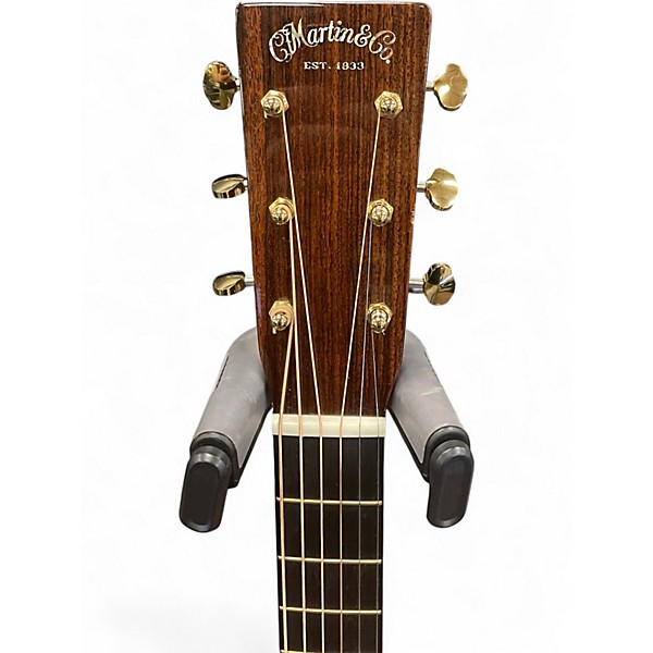 Used 2022 Martin D18 Modern Deluxe Natural Acoustic Guitar