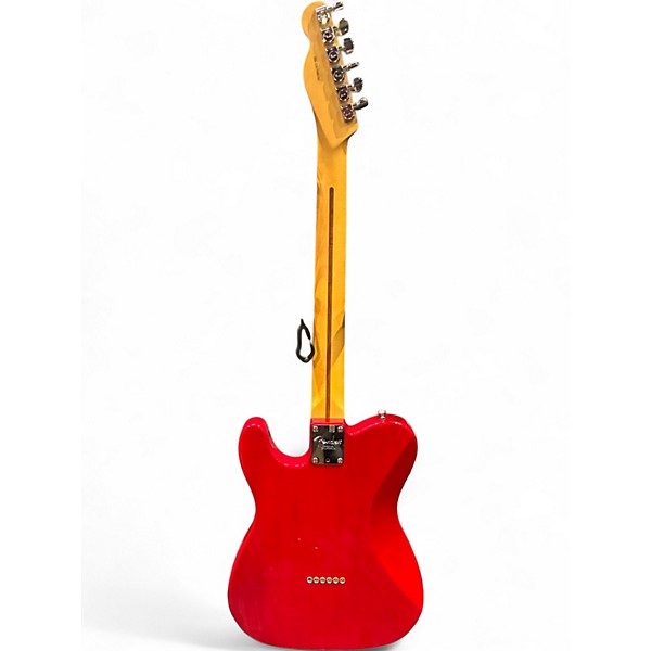 Used Fender American Standard Telecaster Crimson Red Burst Solid Body Electric Guitar