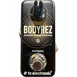 Used TC Electronic Bodyrez Acous Acoustic Enhancer Effect Pedal