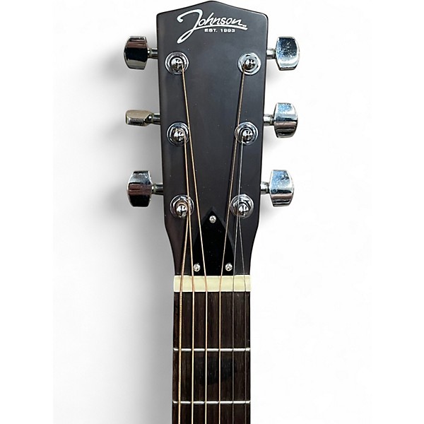 Used Johnson Resonator Metallic Green Resonator Guitar