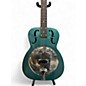 Used Johnson Resonator Metallic Green Resonator Guitar