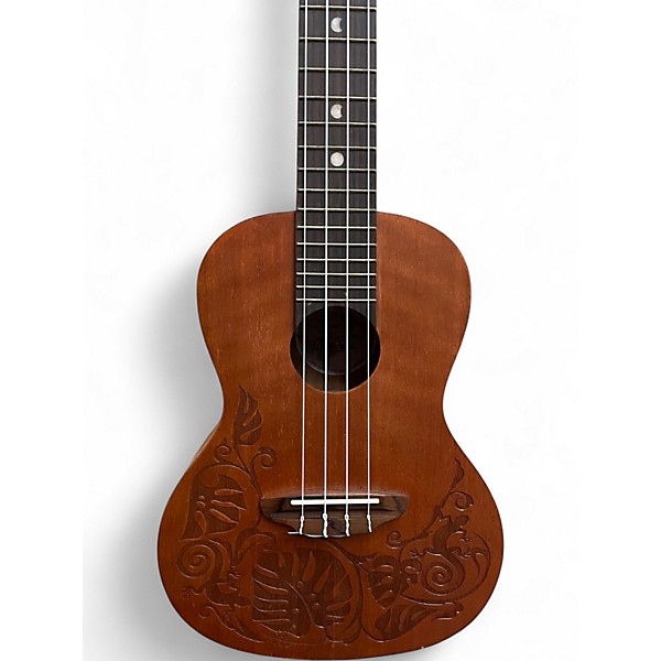 Used Luna MOMAH Natural Ukulele