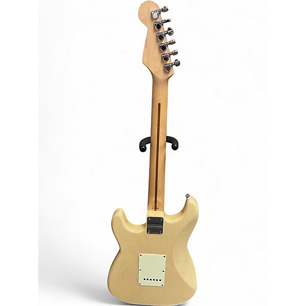 Used Squier Pro Tone Stratocaster Cream Solid Body Electric Guitar