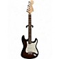 Used Squier Deluxe Series Strat QMT 2 Color Sunburst Solid Body Electric Guitar thumbnail