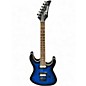 Used Dean MDX X QM Trans Blue Solid Body Electric Guitar thumbnail
