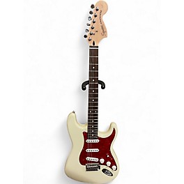 Used Squier Standard Strat Classic White Solid Body Electric Guitar