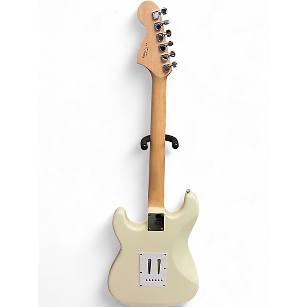 Used Squier Standard Strat Classic White Solid Body Electric Guitar