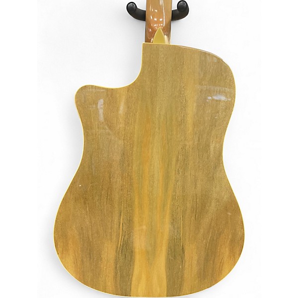Used Fender Sonoran SCE Natural Acoustic Electric Guitar