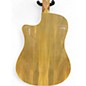 Used Fender Sonoran SCE Natural Acoustic Electric Guitar