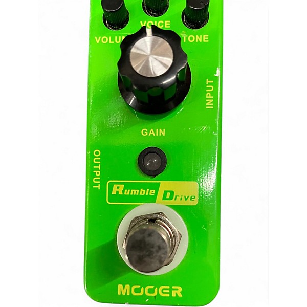 Used Mooer Rumble Drive Effect Pedal