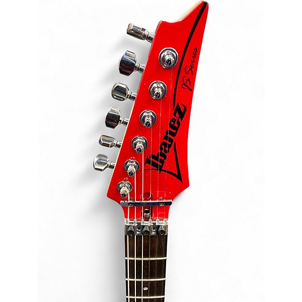 Used Ibanez JS2480MCR Hot Rod Red Solid Body Electric Guitar